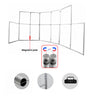 Fabric Magnetic Partition Display – 7 Panel