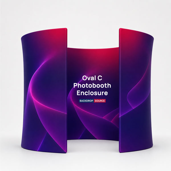The Oval C Photobooth Enclosure