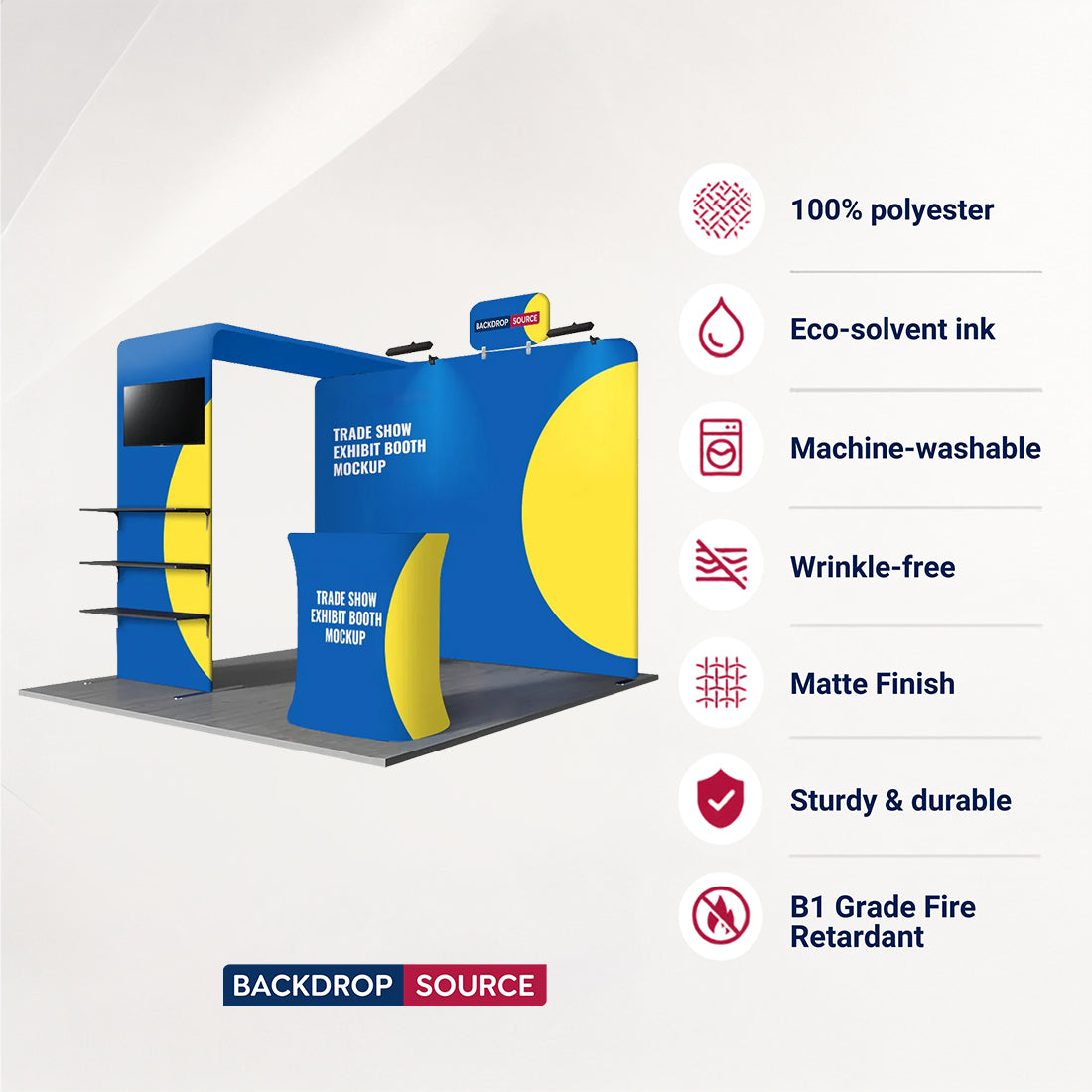 Portable Exhibit Display 3m x 3m - Model 17