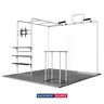 Portable Exhibit Display 3m x 3m - Model 17