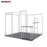 ポータブル展示ディスプレイ 3m x 3m - モデル19