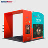 Portable Exhibit Display 3m x 3m - Model 37