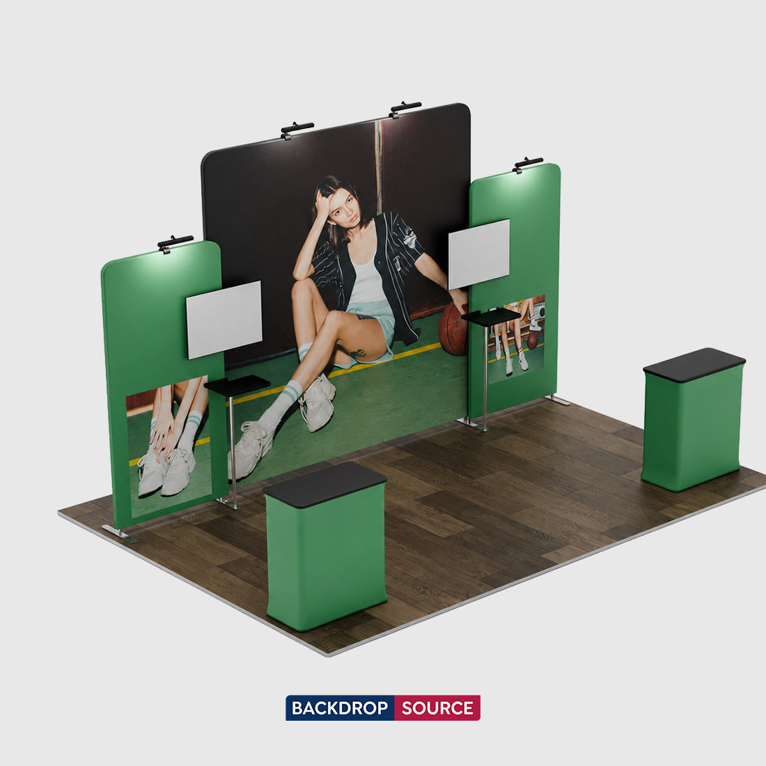 Portable Exhibit Display 6m x 3m - Model 5