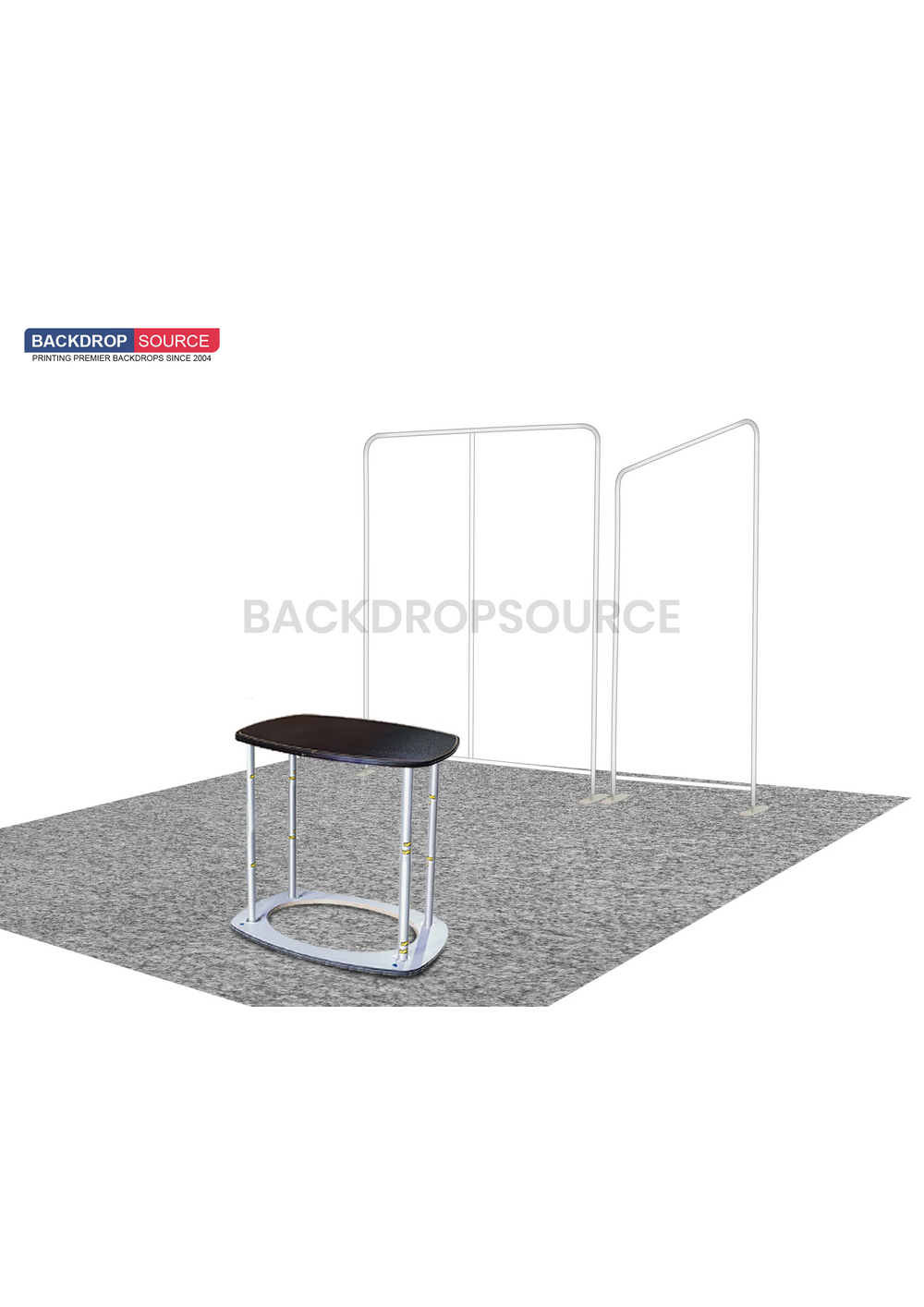 ポータブル展示ディスプレイ 3m x 3m - モデル3