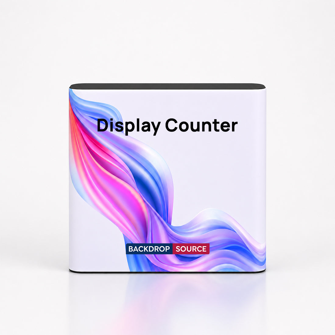 Backlit Premium Fabric Counter Display – 1m/1.2m/1.8m W