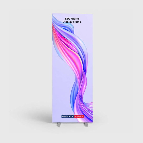 SEG Fabric Display Frame - 80mm Depth Aluminum Profile