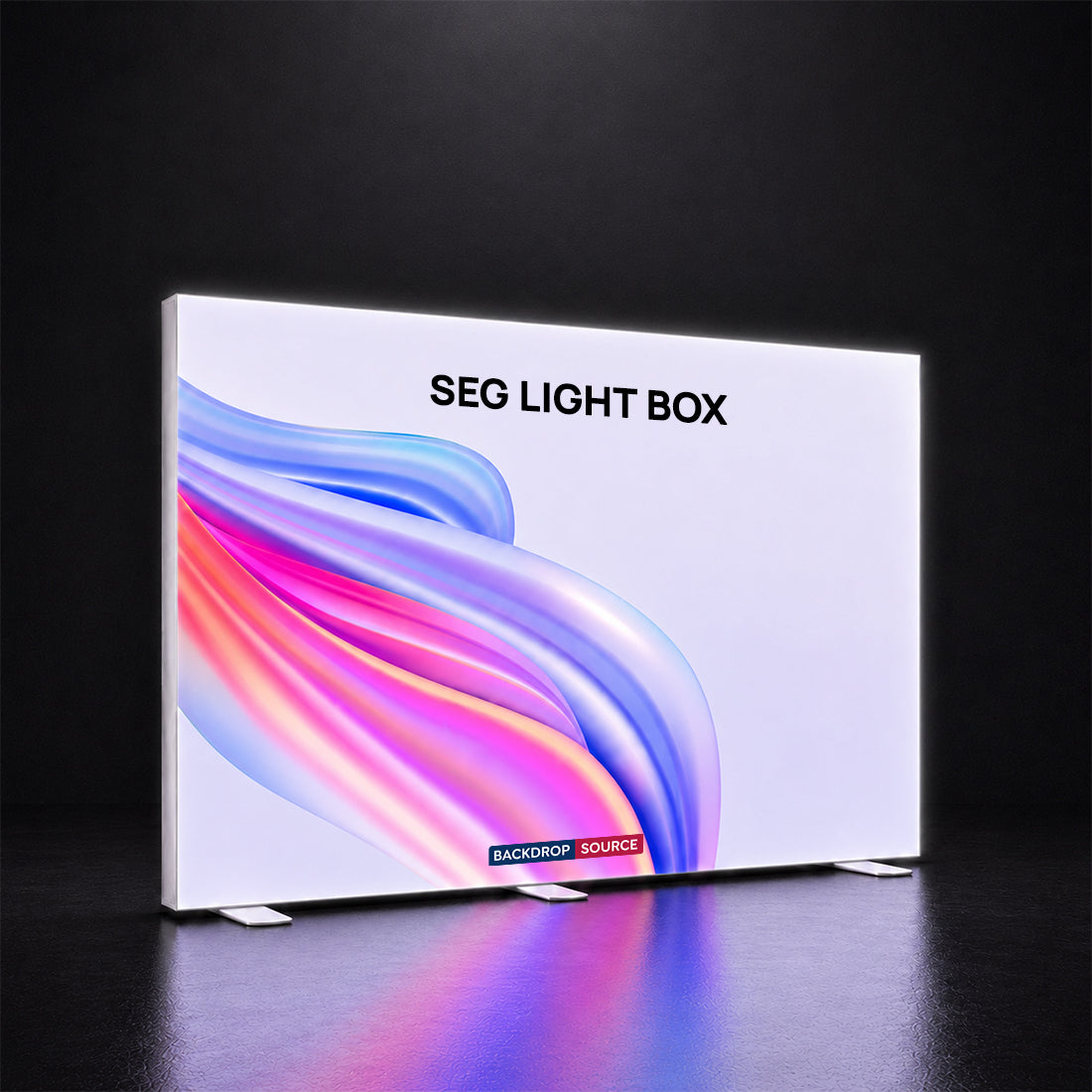 SEG Frameless Fabric Led Light Box Display - 80mm Depth Aluminum Profile
