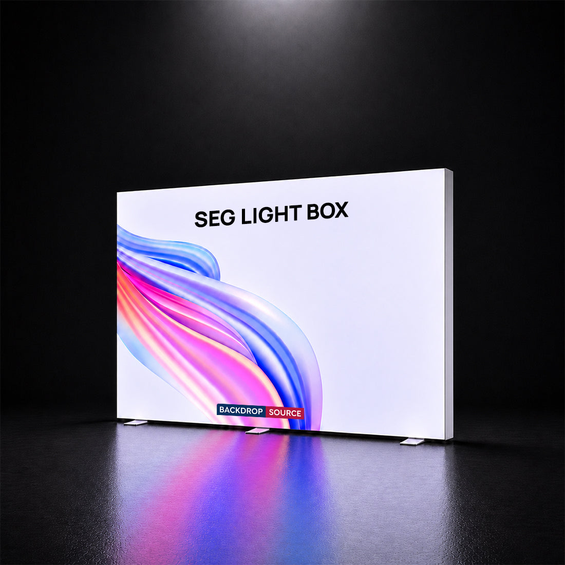SEG Frameless Fabric Led Light Box Display - 80mm Depth Aluminum Profile