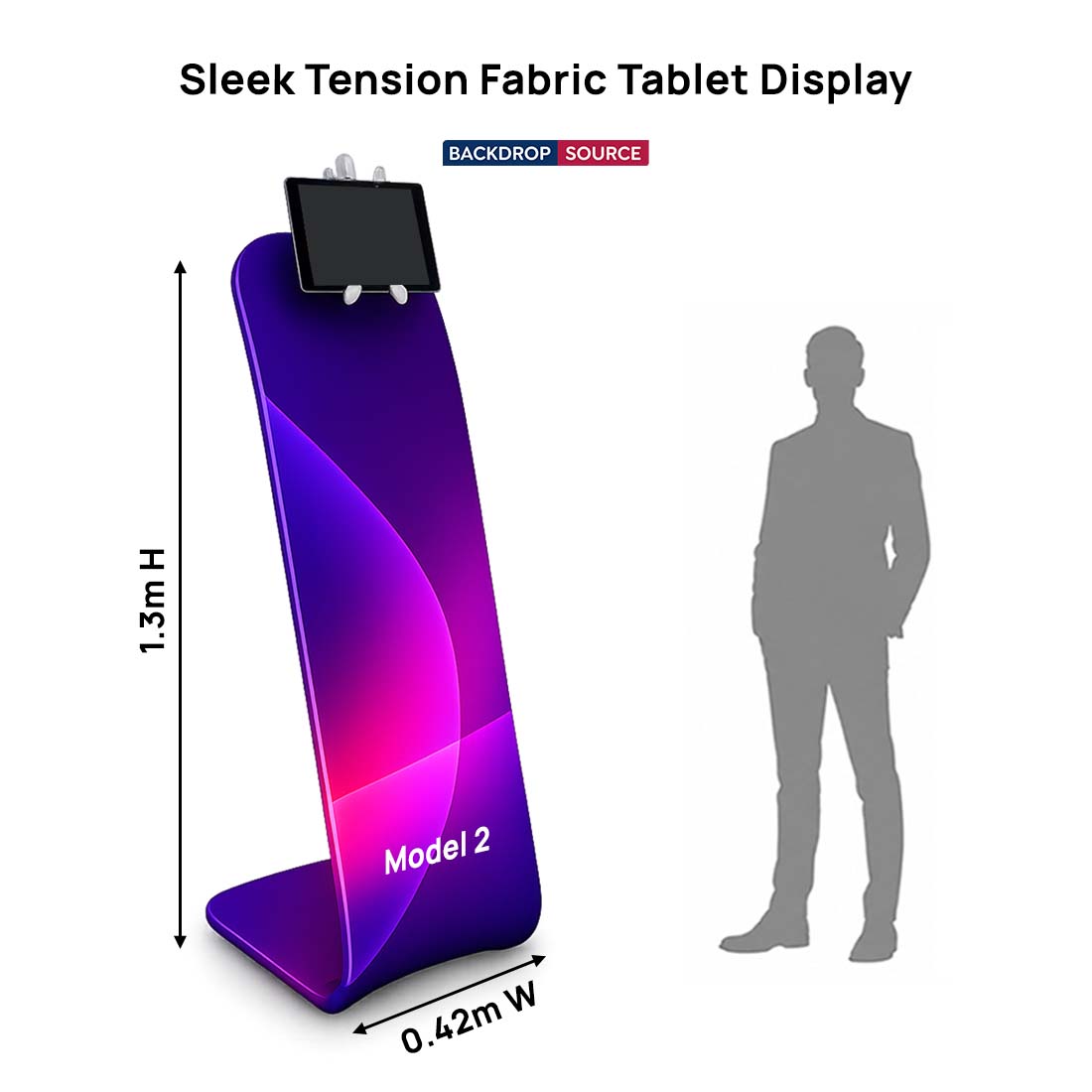 スマートテンションファブリックタブレットディスプレイ