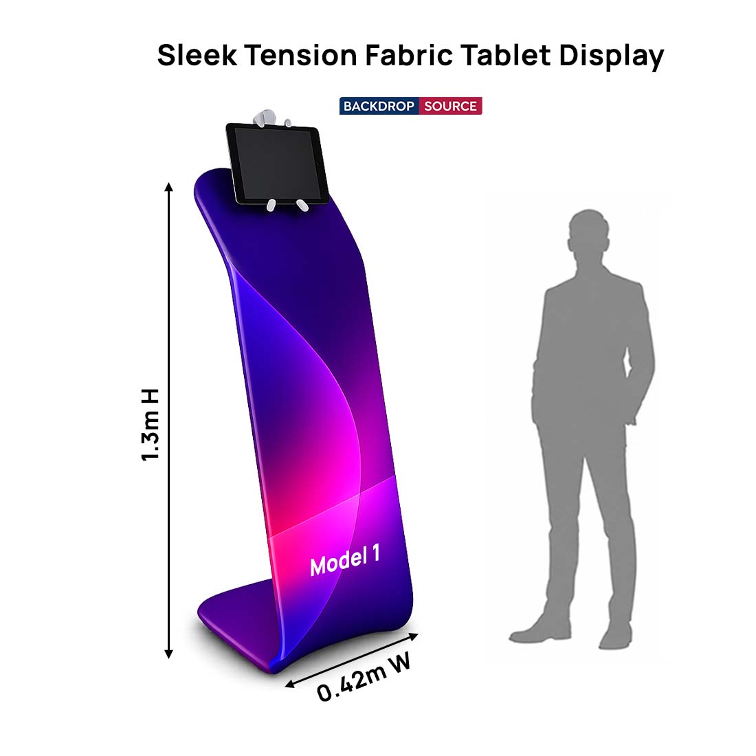 スマートテンションファブリックタブレットディスプレイ
