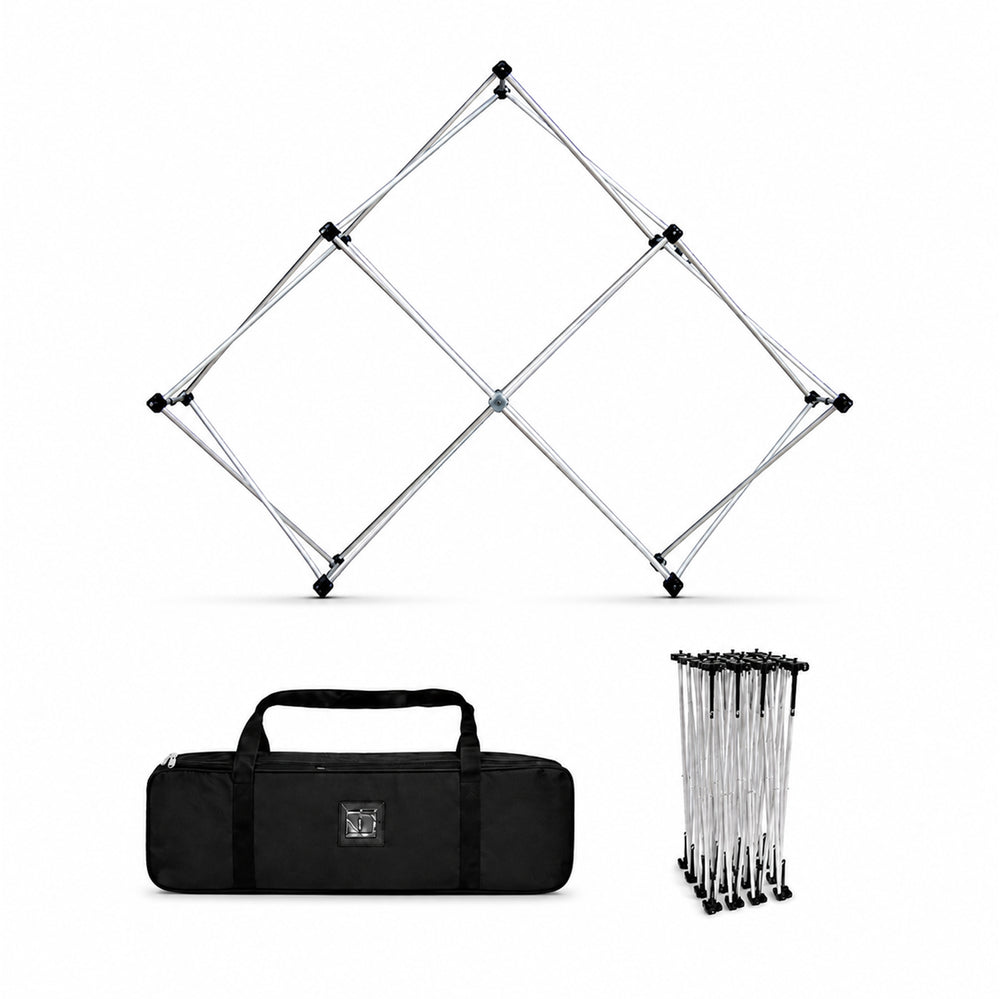 Small Triangular Fabric GeoMetrix Pop Up Grid Display