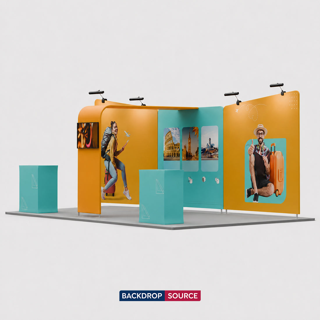 究極の展示会向け一式 – 6m x 3m