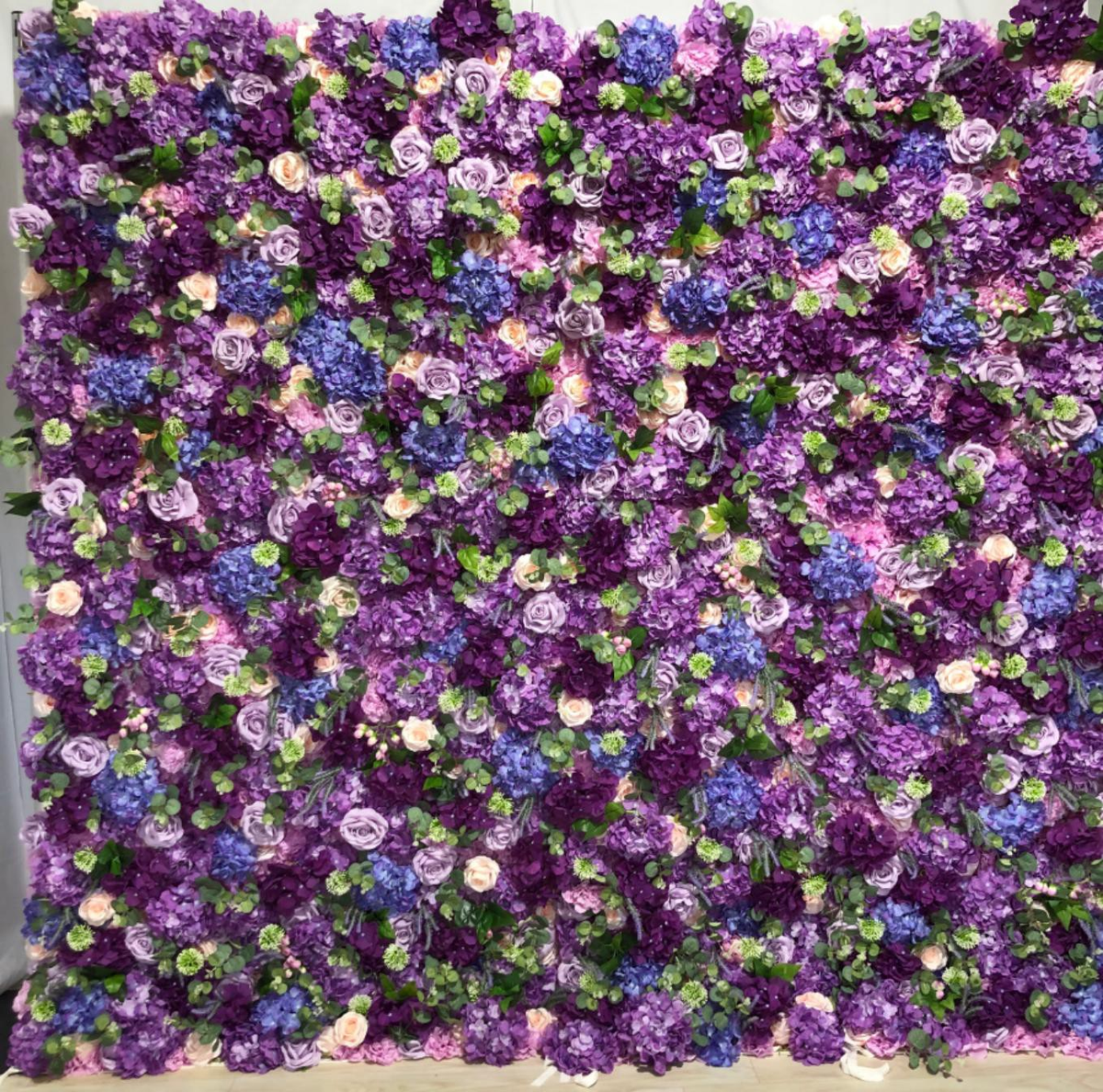 造花イベントウォール背景 – スタイル14