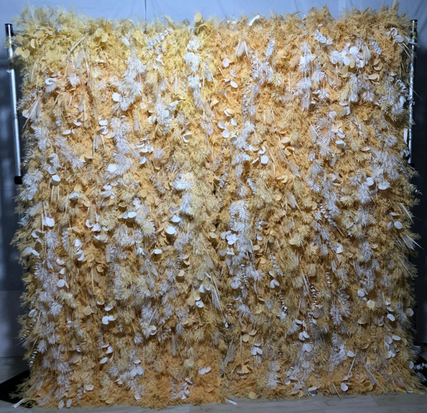 造花イベント用ウォールバックドロップ – スタイル17