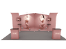 ポータブル展示ディスプレイ 6m x 3m - モデル3
